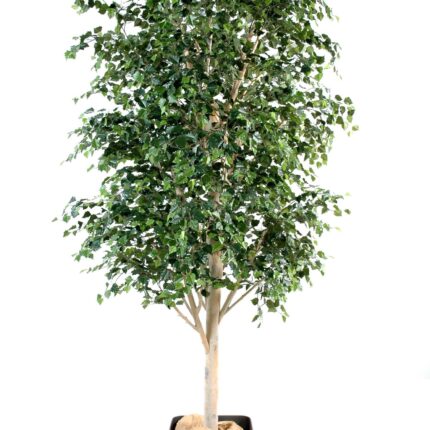 Künstlicher Birkenbaum, ca. 400cm hoch, grün